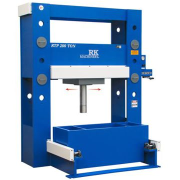 RK 200 Ton Roll-In Press, Hydraulic Machine Presses Ontario/hydraulic presses Ontario